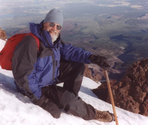 Sam on Mt. Shasta